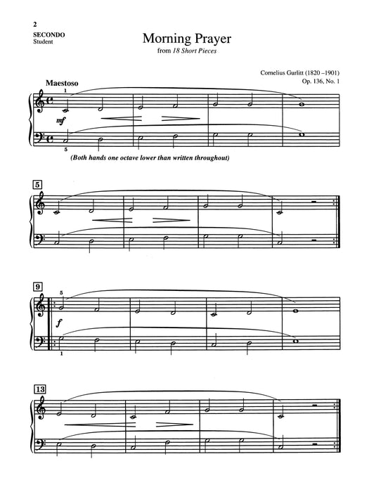 Easy Classical Piano Duets for Teacher and Student, Book 1 古典鋼琴 二重奏 | 小雅音樂 Hsiaoya Music