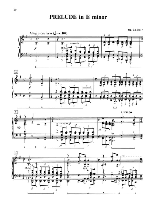 Rachmaninoff: 13 Preludes, Opus 32 拉赫瑪尼諾夫 前奏曲 作品 | 小雅音樂 Hsiaoya Music