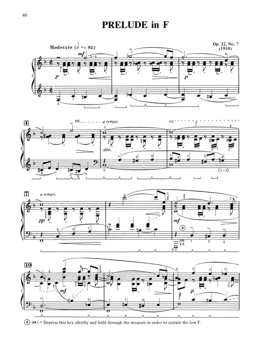 Rachmaninoff: 13 Preludes, Opus 32 拉赫瑪尼諾夫 前奏曲 作品 | 小雅音樂 Hsiaoya Music