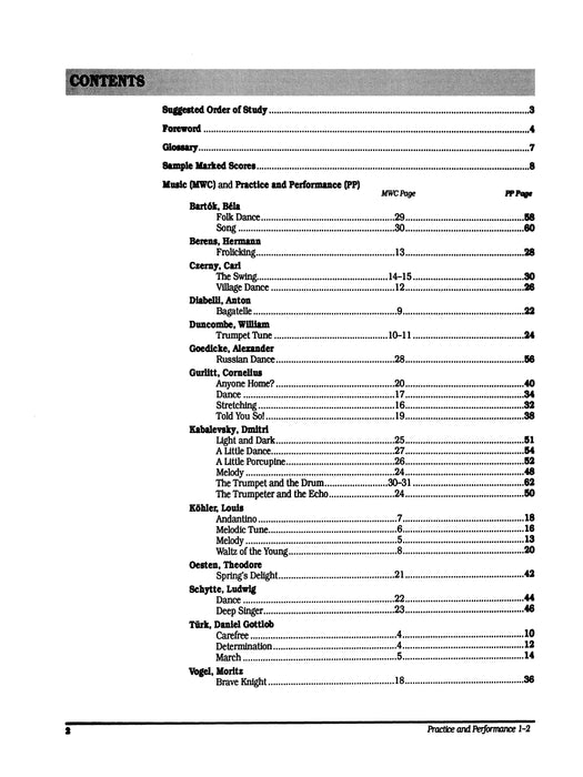 Masterwork Practice & Performance, Level 1-2 | 小雅音樂 Hsiaoya Music
