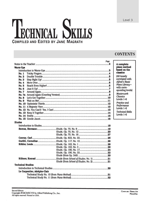 Technical Skills, Level 3 | 小雅音樂 Hsiaoya Music