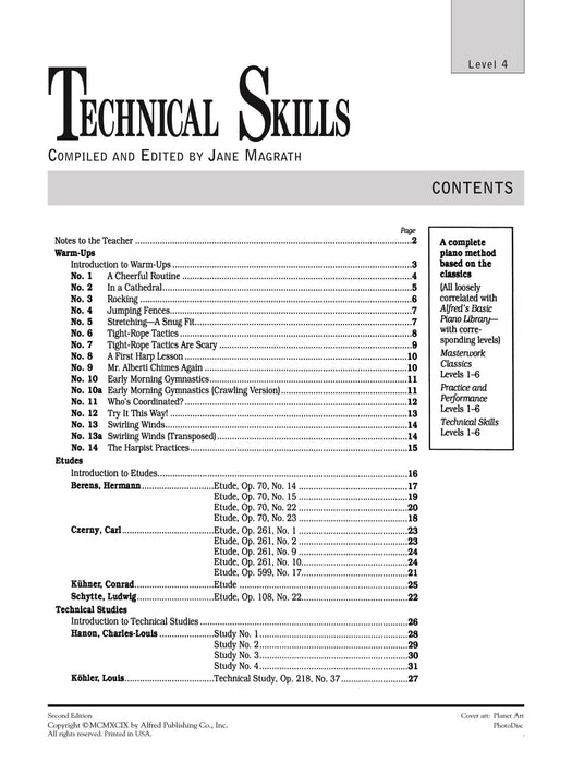 Technical Skills, Level 4 | 小雅音樂 Hsiaoya Music