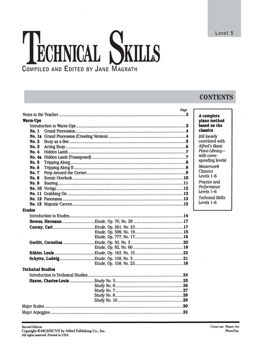 Technical Skills, Level 5 | 小雅音樂 Hsiaoya Music