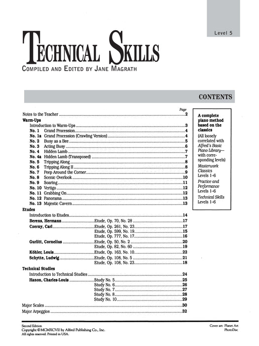 Technical Skills, Level 5 | 小雅音樂 Hsiaoya Music
