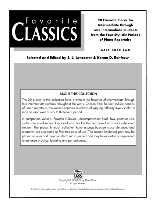 Favorite Classics: Solo, Book 2 獨奏 | 小雅音樂 Hsiaoya Music