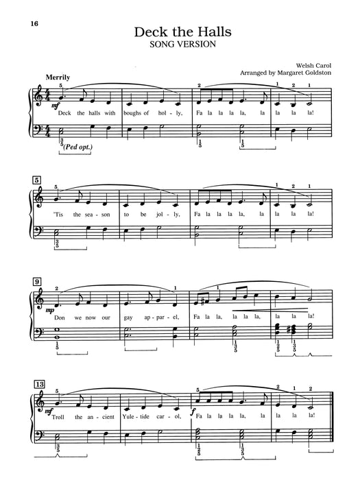 Christmas Songs & Solos, Book 2 9 Holiday Standards Arranged for Both Singing and Performing for Early Intermediate to Intermediate Pianists 獨奏 | 小雅音樂 Hsiaoya Music