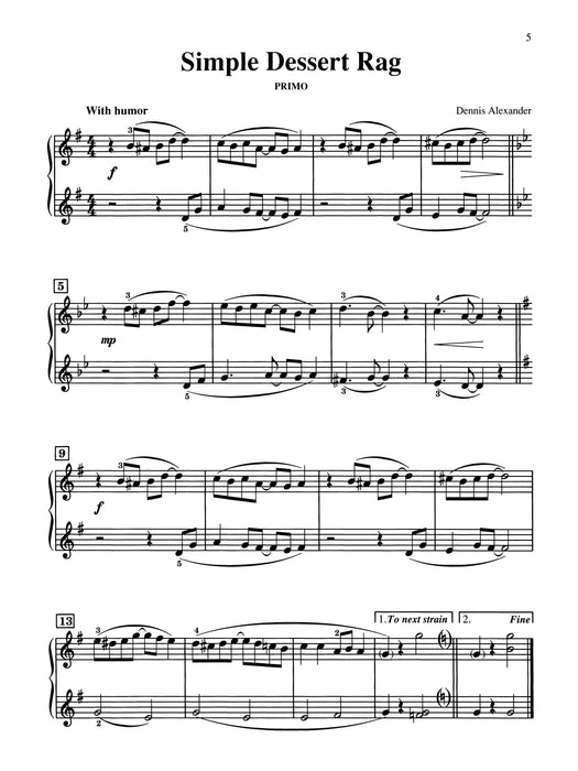 Just for You & Me, Book 1 6 Entertaining Piano Duets for Late Elementary to Early Intermediate Students of All Ages 鋼琴 二重奏 | 小雅音樂 Hsiaoya Music