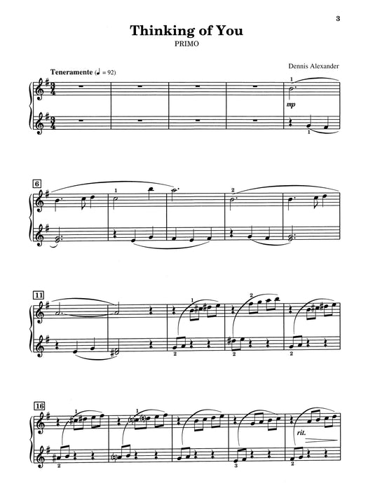 Just for You & Me, Book 2 6 Entertaining Piano Duets for Early Intermediate to Late Intermediate Students of All Ages 鋼琴 二重奏 | 小雅音樂 Hsiaoya Music