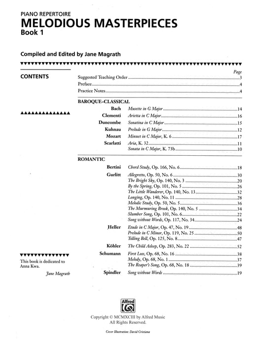 Melodious Masterpieces, Book 1 小品 | 小雅音樂 Hsiaoya Music