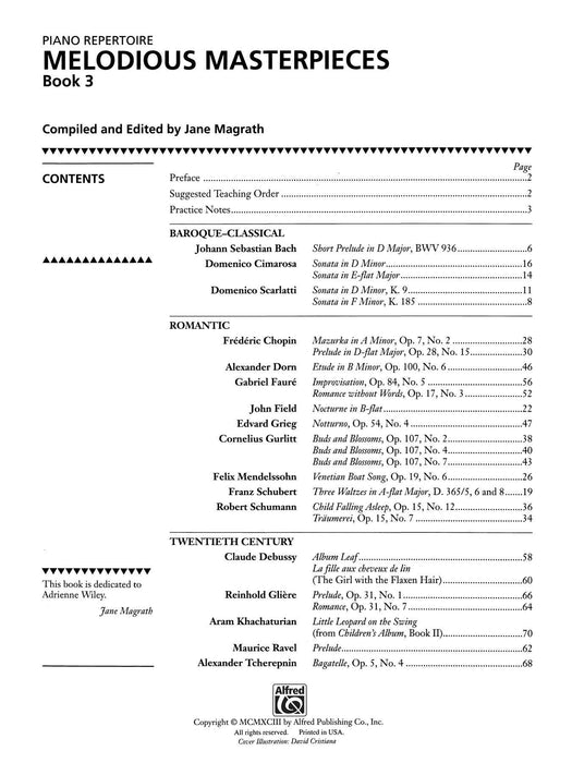 Melodious Masterpieces, Book 3 小品 | 小雅音樂 Hsiaoya Music