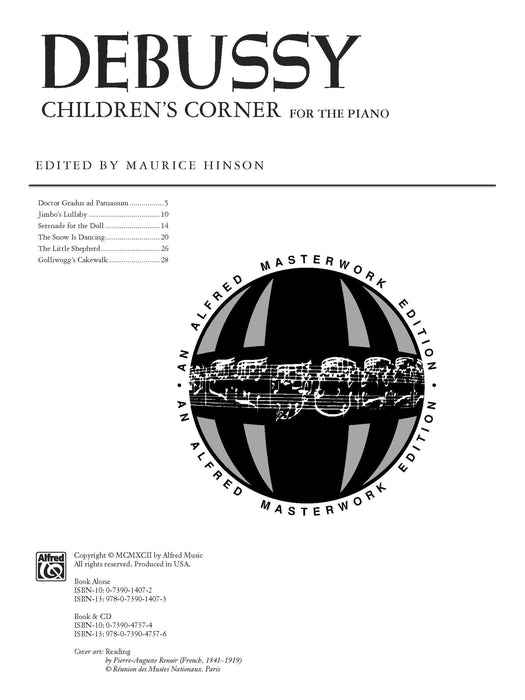 Debussy: Children's Corner For the Piano 德布西 兒童世界 鋼琴 | 小雅音樂 Hsiaoya Music