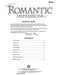 Romantic Impressions, Book 1 9 Solos in Romantic Style for Early Intermediate to Intermediate Pianists 獨奏 風格 | 小雅音樂 Hsiaoya Music