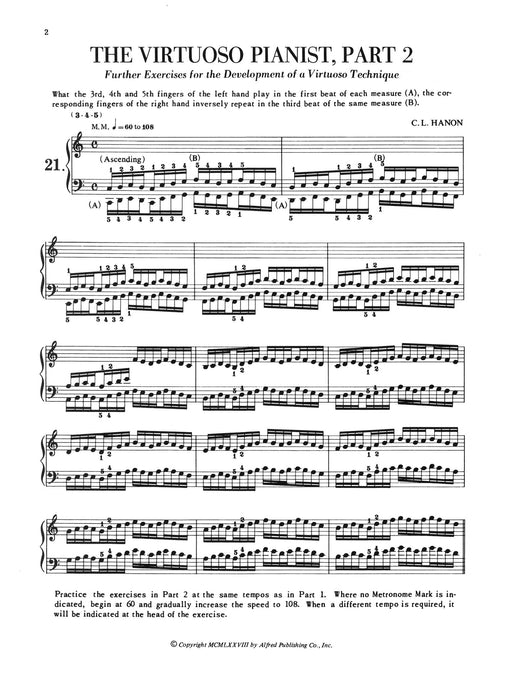 Hanon: The Virtuoso Pianist in 23 Exercises, Book 2 練習曲 | 小雅音樂 Hsiaoya Music