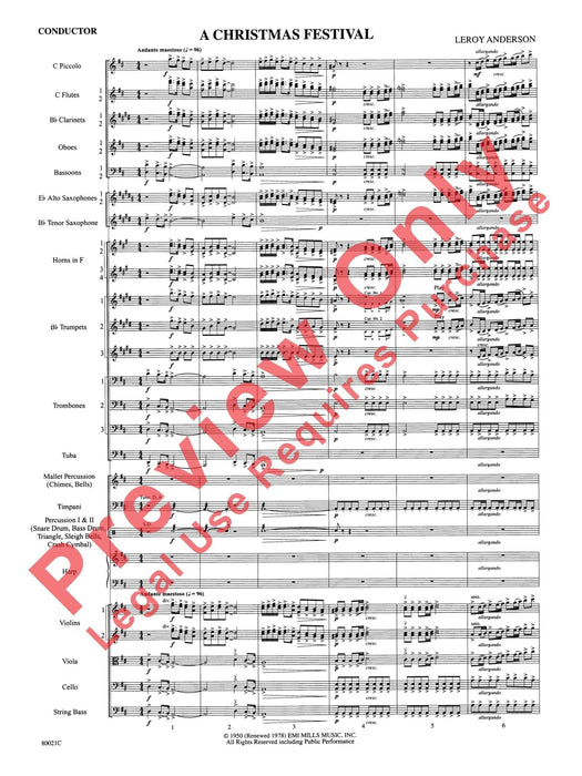 A Christmas Festival 總譜 | 小雅音樂 Hsiaoya Music