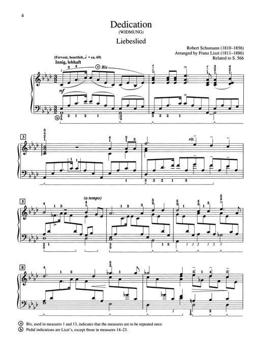 Schumann-Liszt: Dedication (Widmung) | 小雅音樂 Hsiaoya Music