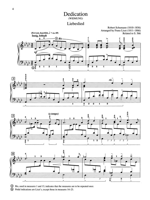 Schumann-Liszt: Dedication (Widmung) | 小雅音樂 Hsiaoya Music