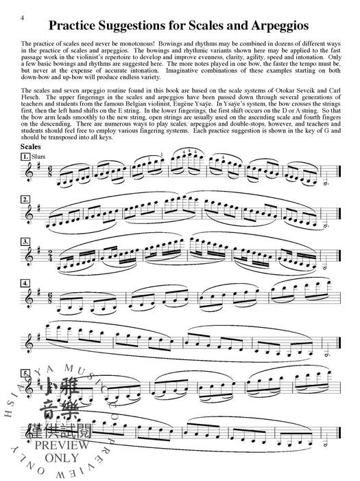 Scales for Advanced Violinists 小提琴 | 小雅音樂 Hsiaoya Music