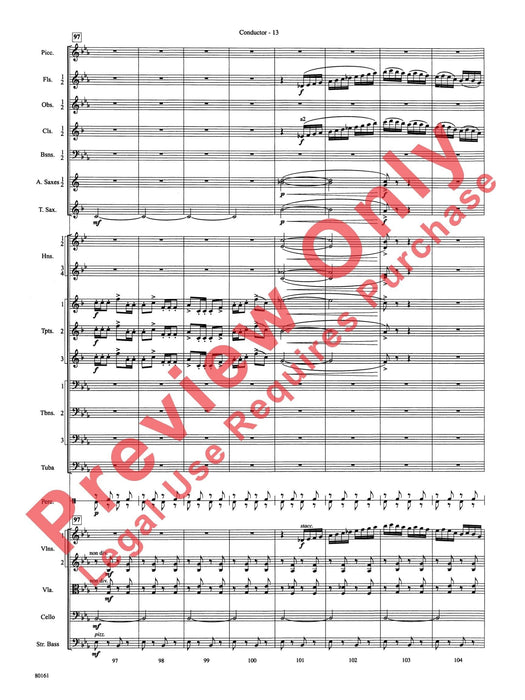 Bugler's Holiday Trumpet Section Feature 小號樂節 總譜 | 小雅音樂 Hsiaoya Music