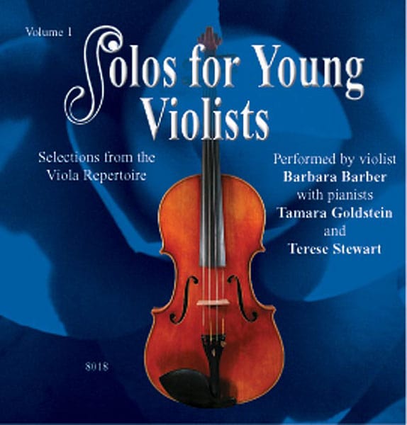 Solos for Young Violists CD, Volume 1 Selections from the Viola Repertoire 獨奏 中提琴 | 小雅音樂 Hsiaoya Music