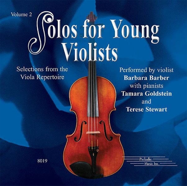 Solos for Young Violists CD, Volume 2 Selections from the Viola Repertoire 獨奏 中提琴 | 小雅音樂 Hsiaoya Music