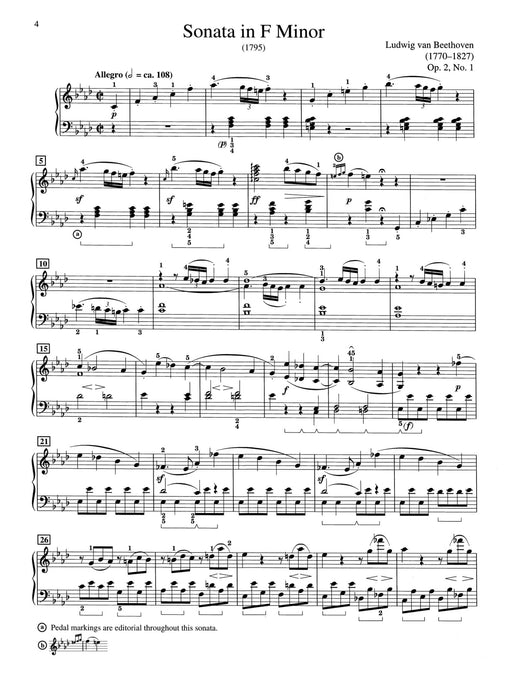Beethoven: Sonata in F Minor, Opus 2, No. 1 貝多芬 奏鳴曲 作品 | 小雅音樂 Hsiaoya Music