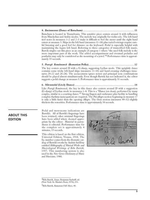 Bartók: Romanian Folk Dances, Sz. 56 for the Piano 巴爾托克 羅馬尼亞舞曲 鋼琴 | 小雅音樂 Hsiaoya Music