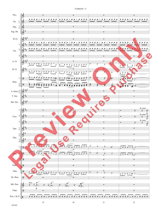 American Salute Based on "When Johnny Comes Marching Home" 進行曲 總譜 | 小雅音樂 Hsiaoya Music