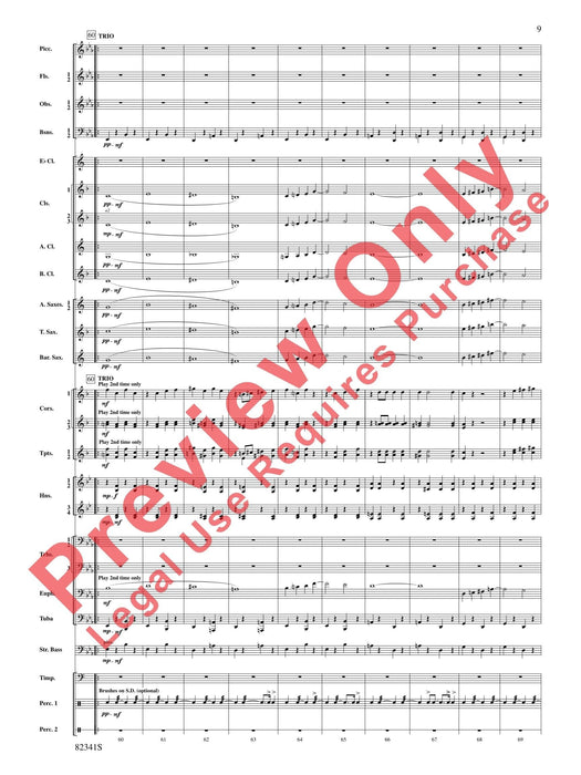 Block M Concert March 音樂會進行曲 總譜 | 小雅音樂 Hsiaoya Music