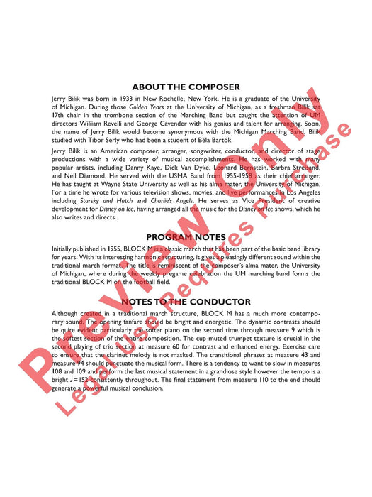 Block M Concert March 音樂會進行曲 | 小雅音樂 Hsiaoya Music