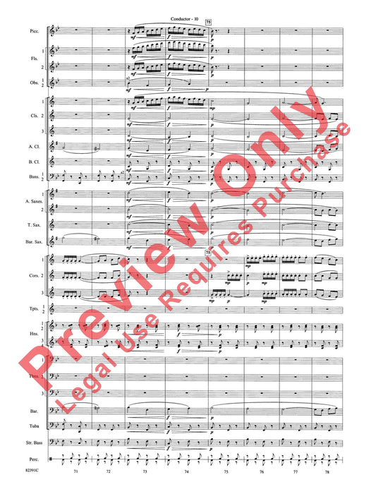 Bugler's Holiday Trumpet Section Feature 小號樂節 總譜 | 小雅音樂 Hsiaoya Music