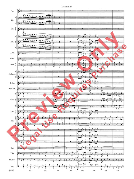 Bugler's Holiday Trumpet Section Feature 小號樂節 總譜 | 小雅音樂 Hsiaoya Music