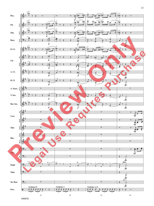 Sandpaper Ballet 芭蕾 總譜 | 小雅音樂 Hsiaoya Music