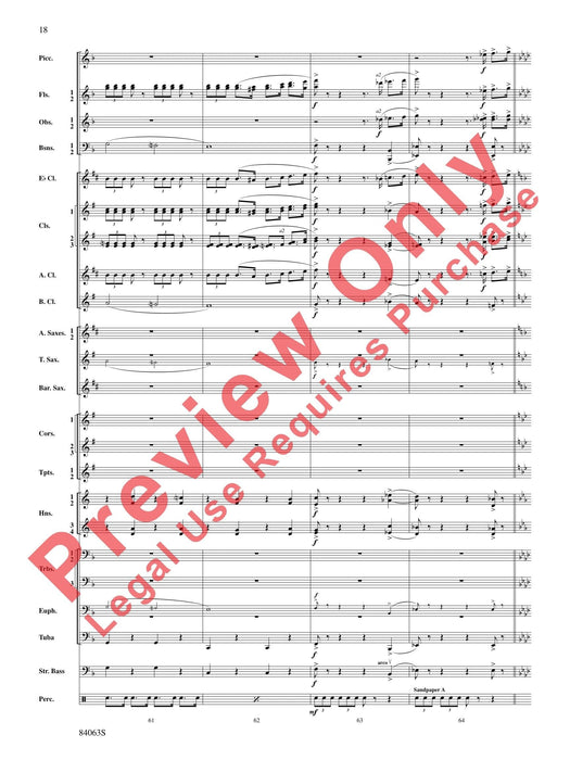 Sandpaper Ballet 芭蕾 總譜 | 小雅音樂 Hsiaoya Music