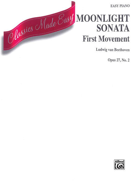 Moonlight Sonata, Opus 27, No. 2 (First Movement) 貝多芬 奏鳴曲 作品 樂章 | 小雅音樂 Hsiaoya Music