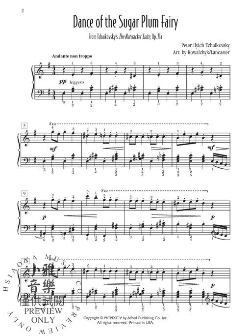 Dance of the Sugar Plum Fairy From Tchaikovsky's The Nutcracker Suite, Op. 71a 柴科夫斯基,彼得 舞曲 胡桃鉗組曲 | 小雅音樂 Hsiaoya Music