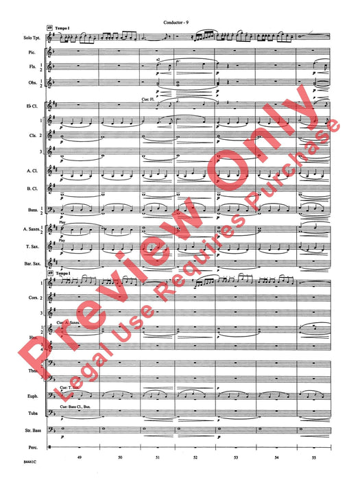 Trumpeter's Lullaby Trumpet Solo Feature 小號 搖籃曲 小號 獨奏 總譜 | 小雅音樂 Hsiaoya Music