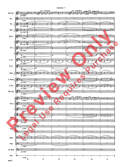 Trumpeter's Lullaby Trumpet Solo Feature 小號 搖籃曲 小號 獨奏 總譜 | 小雅音樂 Hsiaoya Music