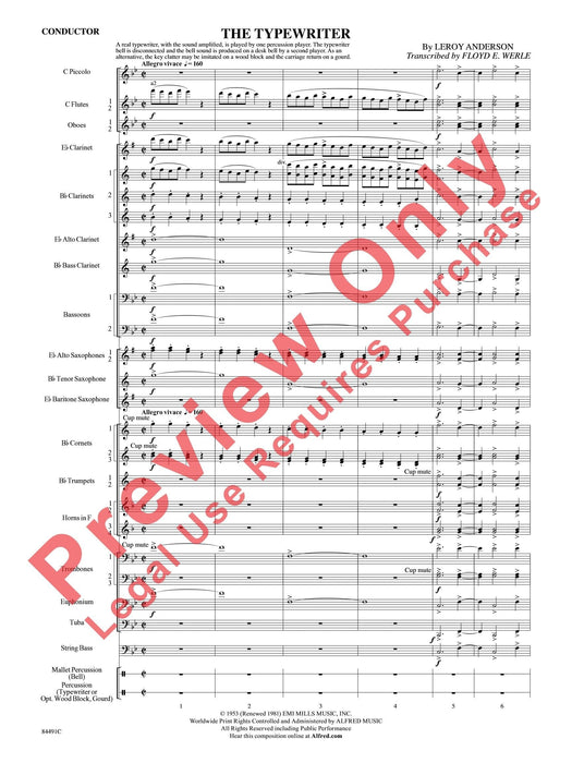 The Typewriter 總譜 | 小雅音樂 Hsiaoya Music