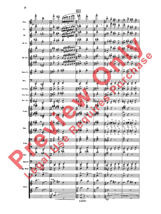 Liturgical Music for Band, Opus 33 作品 總譜 | 小雅音樂 Hsiaoya Music