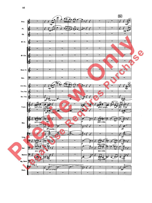 Liturgical Music for Band, Opus 33 作品 總譜 | 小雅音樂 Hsiaoya Music