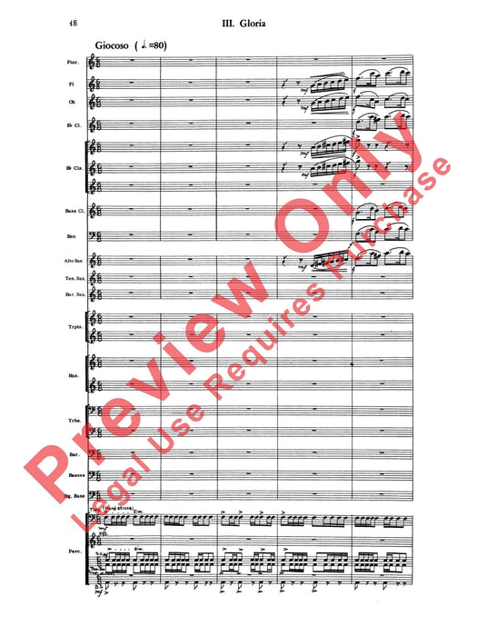 Liturgical Music for Band, Opus 33 作品 總譜 | 小雅音樂 Hsiaoya Music