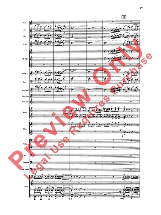 Liturgical Music for Band, Opus 33 作品 總譜 | 小雅音樂 Hsiaoya Music