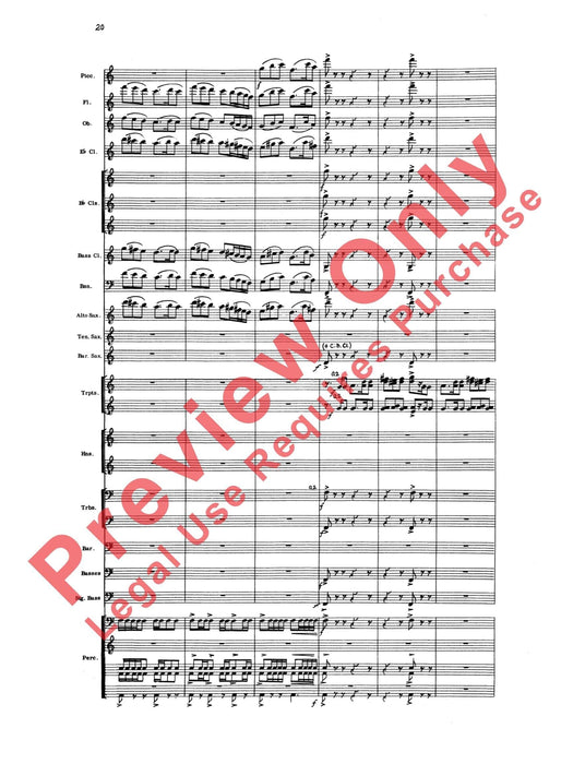 Liturgical Music for Band, Opus 33 作品 總譜 | 小雅音樂 Hsiaoya Music