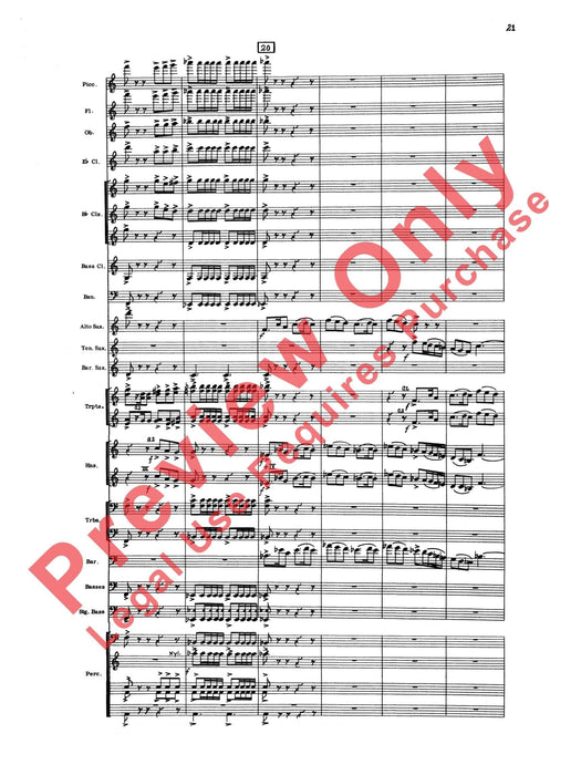 Liturgical Music for Band, Opus 33 作品 總譜 | 小雅音樂 Hsiaoya Music