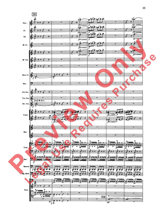 Liturgical Music for Band, Opus 33 作品 總譜 | 小雅音樂 Hsiaoya Music