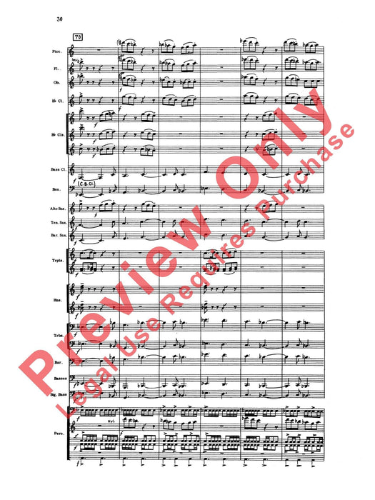 Liturgical Music for Band, Opus 33 作品 總譜 | 小雅音樂 Hsiaoya Music