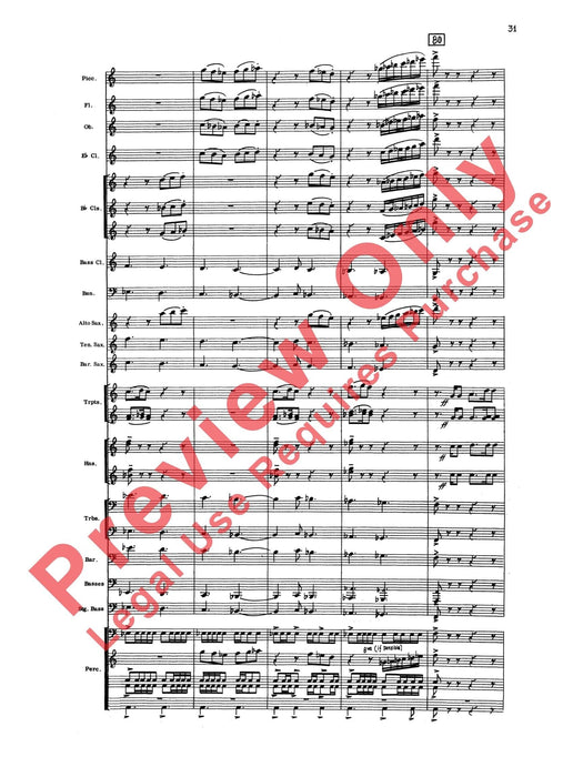 Liturgical Music for Band, Opus 33 作品 總譜 | 小雅音樂 Hsiaoya Music