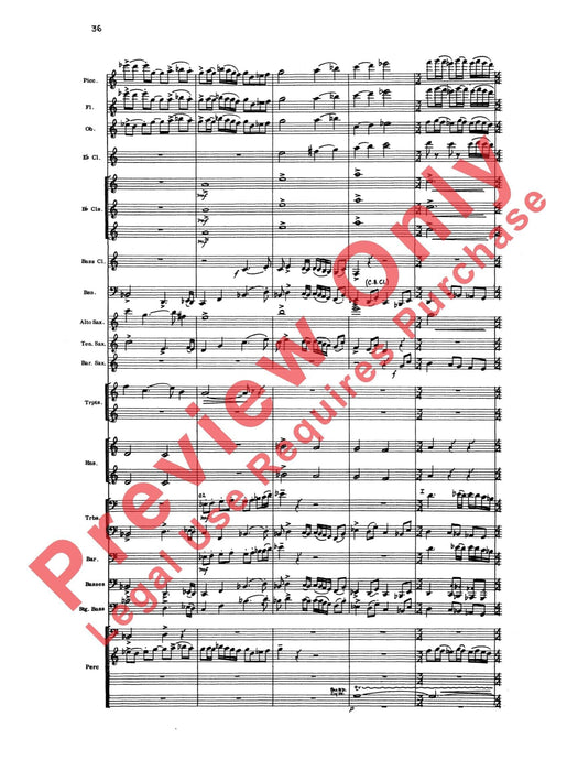 Liturgical Music for Band, Opus 33 作品 總譜 | 小雅音樂 Hsiaoya Music