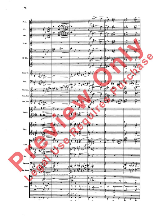 Liturgical Music for Band, Opus 33 作品 總譜 | 小雅音樂 Hsiaoya Music