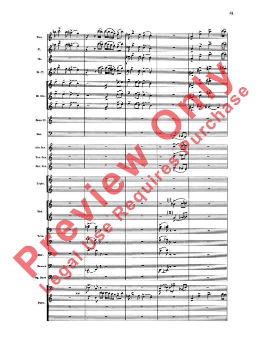 Liturgical Music for Band, Opus 33 作品 總譜 | 小雅音樂 Hsiaoya Music